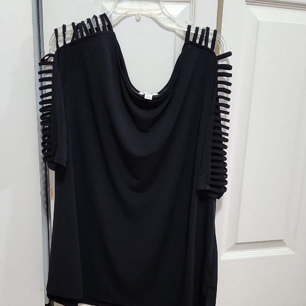 Elegant Black Women's Top